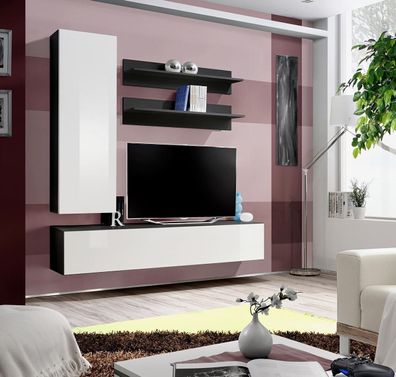 Luxus tv -Ständer Wohnzimmer rtv Lowboard Designer Wandregale Wohnwand Neu