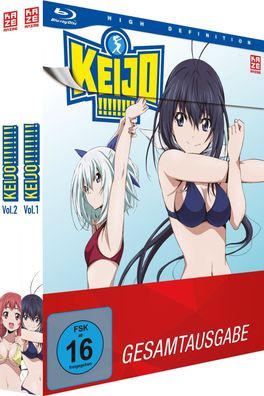 Keijo!!!!!!!! - Gesamtausgabe - Bundle Vol.1-2 - Blu-Ray - NEU