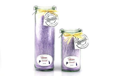 Mini-Jumbo Duftkerze im Weckglas, Lavendel, 307042 1 St
