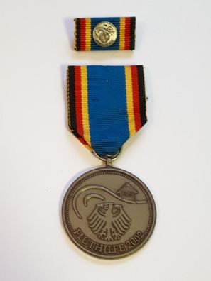 BRD Medaille Fluthilfe 2002 Dank und Anerkennung