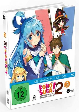KonoSuba - Staffel 2 - Vol.3 - Limited Edition - Blu-Ray - NEU
