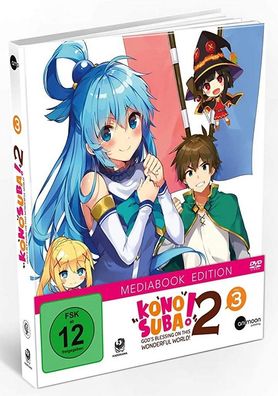 KonoSuba - Staffel 2 - Vol.3 - Limited Edition - DVD - NEU
