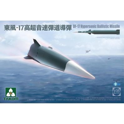 Versand Innerhalb 24 H Takom 2153 1/35 SCALE DF-17 Hypersonic Ballistic Missile