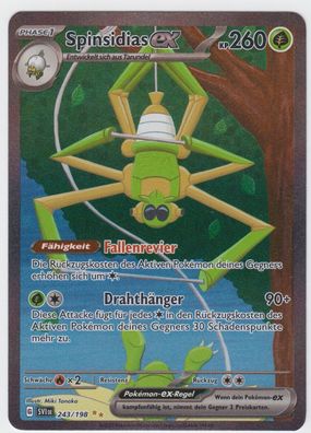 Pokemon Karmesin & Purpur - Spinsidias SV1DE 243/198 - NM Deutsch