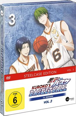 Kuroko´s Basketball - Staffel 1 - Vol.3 - Limited Edition - DVD - NEU