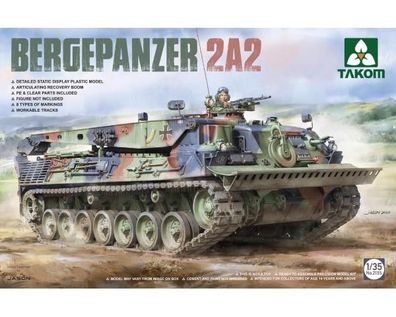 Versand Innerhalb 24 H Bergepanzer 2A2 Takom | Nr. 2135 | 1:35