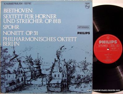 Philips 389 715 LY - Sextett Für Hörner Und Streicher, Op. 81b / Nonet, Op. 31