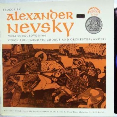 Supraphon SUA 50429 - Alexander Nevsky - Cantata For Chorus And Orchestra, Op. 7