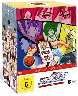 Kuroko´s Basketball - Staffel 2 - Vol.1 + Sammelschuber - Limited - DVD - NEU