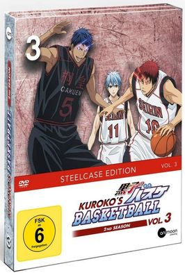 Kuroko´s Basketball - Staffel 2 - Vol.3 - Limited - DVD - NEU