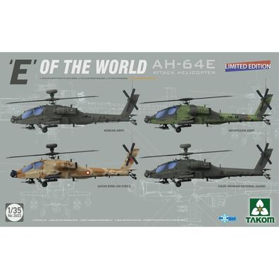 Versand Innerhalb 24 H ´E´ der Welt AH-64E Kampfhubschrauber Limitierte Auflage NUR 3