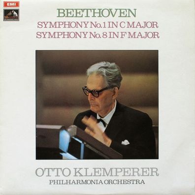 His Master's Voice ASD 2560 - Symphony No. 1 In C Major / Symphony No. 8 In F Ma