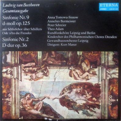Eterna 8 26 421-422 - Sinfonie Nr. 9 D-moll Op. 125 (Mit Schlußchor Über Schil