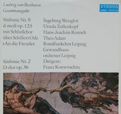 Eterna 8 25 417-418 - Sinfonie Nr. 9 D-moll Op. 125 Mit Schlußchor Über Schill