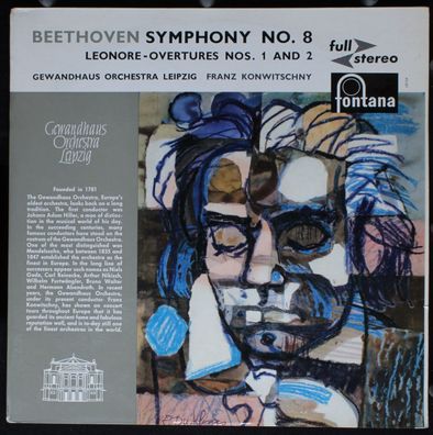 Fontana 875 057 CY - Symphony No. 8 - Leonore-Overtures Nos. 1 And 2