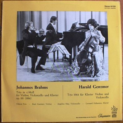 Impression Stereo 64 528 - Johannes Brahms Trio In C-Moll Op. 101, Harald Genzme
