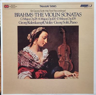 London Records R23213 - The Violin Sonatas: G Major, Op. 78; A Major, Op. 100; D