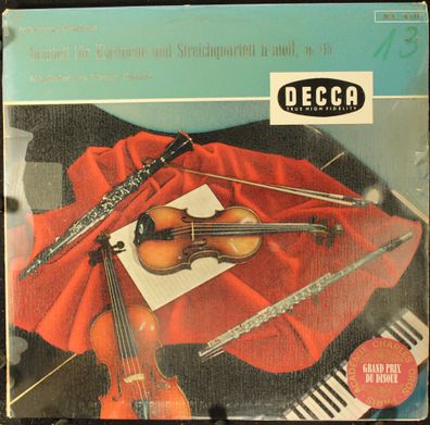 DECCA BLK 16129 - Quintett Für Klarinette Und Streichquartett H-moll, Op. 115