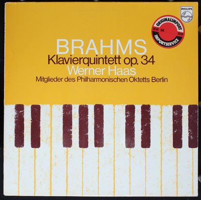 Philips 6500 705 - Piano Quintet Op.34