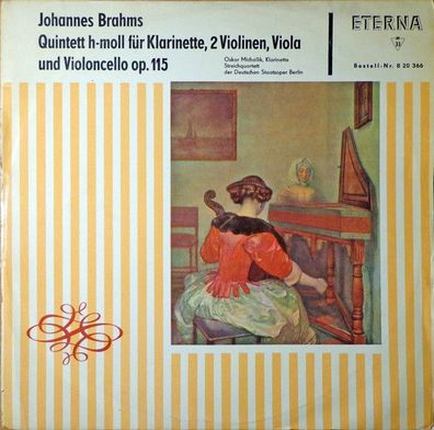 Eterna 8 20 366 - Quintett H-moll Für Klarinette, 2 Violinen, Viola Und Violonc