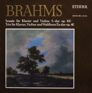 Eterna 8 20 516 - Sonate Für Klavier Und Violine A-dur Op. 100 / Trio Für Klav