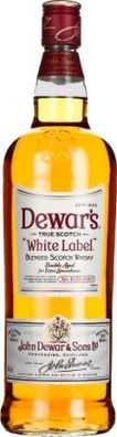 1 Ltr. Dewar´s White Label, Blended Scotch Whisky, 40% Vol.