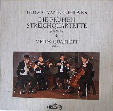 Intercord 955-09 Z/1-3 - Die Frühen Streichquartette Op. 18 Nr. 1-6