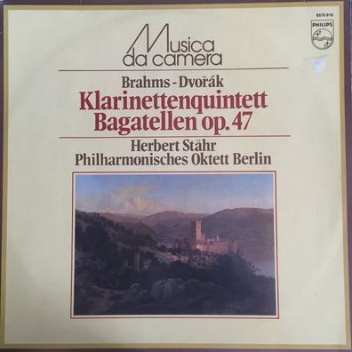 Philips 6570 918 - Klarinettenquintett - Bagatellen Op.47