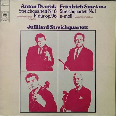 CBS 61 615 - Streichquartett Nr. 6 F-dur Op. 96 / Streichquartett Nr. 1 E-moll