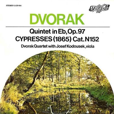 Legend LGD 016 - Quintet In Eb, Op.97 / Cypresses (1865) Cat. N152