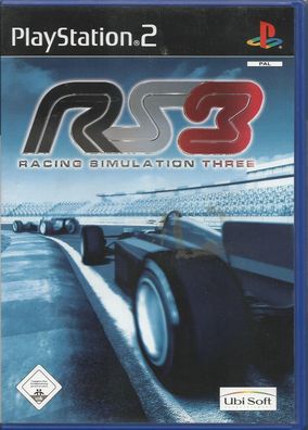 Racing Simulation 3 (Sony PlayStation 2, 2003, DVD-Box) guter Zustand