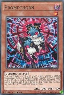 Yu-Gi-Oh! Prompthorn - MP19-EN001 - Englisch - Common