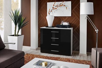 Kommode Design Sideboard Wohnzimmer Holz Neu Luxus Möbel Einrichtung