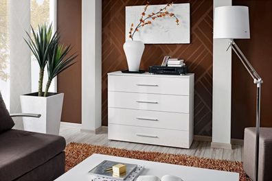 Holz Moderne Design Wohnzimmermöbel Kommode Schrank Weiß Neu Einrichtung