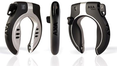 Axa Victory Rahmenschloss Schlüssel abziehbar schwarz grau