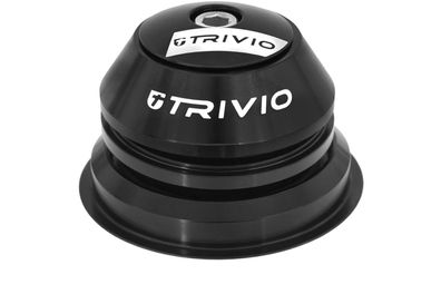 Trivio Steuersatz Pro Semi 1 1/8 - 1.5 Zoll 45/45° Einbauhöhe 15 mm schwarz