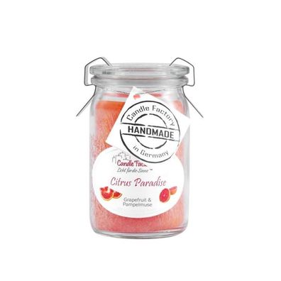 Candle Factory Baby-Jumbo Duftkerze im Weckglas, Citrus Paradise, 308-047 1 St