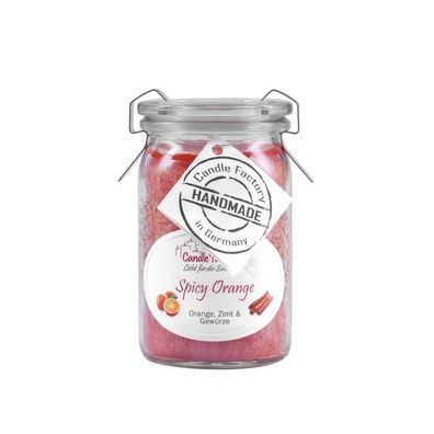 Candle Factory Baby-Jumbo Duftkerze im Weckglas, Spicy Orange, 308-045 1 St