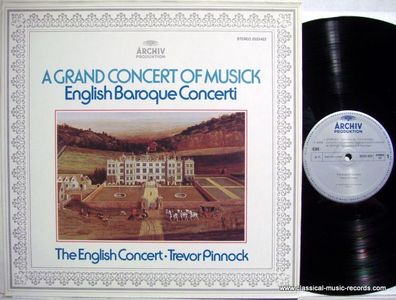 Archiv Production 2533 423 - A Grand Concert Of Musick: English Baroque Concerti