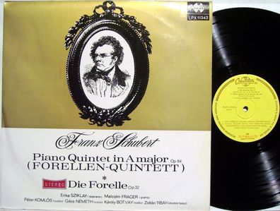 Qualiton LPX 11342 - Piano Quintet In A Major Op. 114 - Die Forelle Op. 32