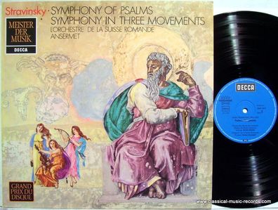 DECCA 6.41590 AN - Symphony Of Psalms / Symphony In Three Movements