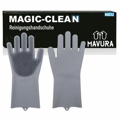 MAGIC-CLEAN Magische Silikon Handschuhe Geschirrspülen Geschirrspülhandschuhe