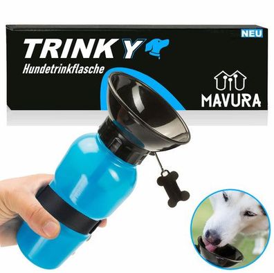 TRINKY Hundetrinkflasche Hunde Wasserflasche Trinknapf Wassernapf