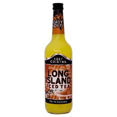 Fertigcocktail LONG ISLAND ICED TEA 0,7 ltr. 21% Vol. - Easy Cocktail