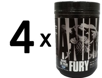4 x Animal Fury, Ice Pop - 483g