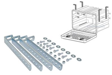 Daken VH401 - Vertikaler Halter - verzinkt