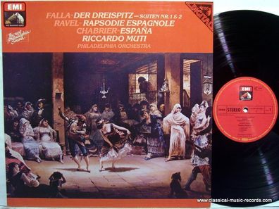EMI 1C 067-03 799 T - Der Dreispitz (Suiten Nr. 1 & 2) / Rapsodie Espagnole / Es