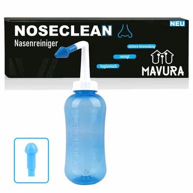 Noseclean Premium Nasendusche | Erkältung + Allergie | Nasenspülung Nasenspüler