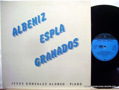 BA 29001 - ESPLA 1886-1976 Lirica Espanola ALONSO piano + Albeniz germany blue