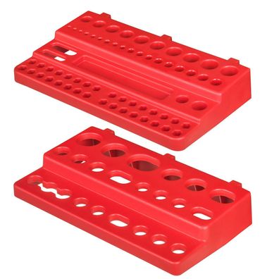 Stecktafeln aus Kunststoff Werkzeughalter rot 2 Stck ITBPWS